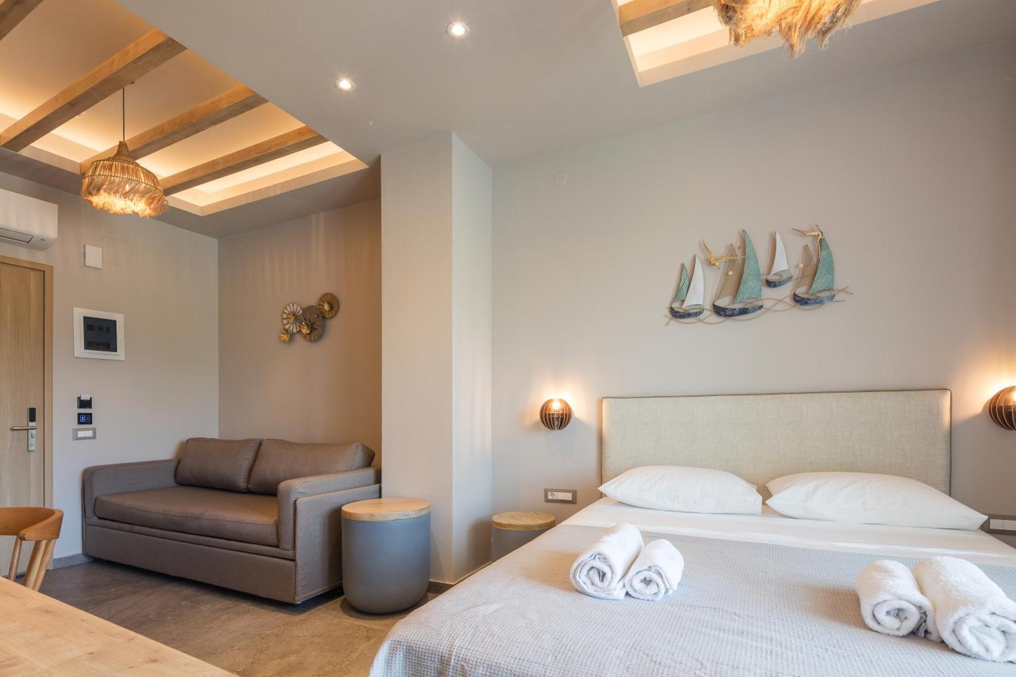 Skipper Beachfront Suites Херсонісос Номер фото